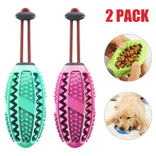 Load image into Gallery viewer, Dog Interactive Natural Rubber Ball Puppy Chew Toy Food Dispenser Ball Bite-Resistant Clean Teeth Pet Playing Balls Pet Dog Toys