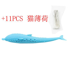 Load image into Gallery viewer, Pet Soft Plush Creative 3D Carp Fish Shape Cat Toothbrush Toy With Catnip,Pet Silicone Molar Stick Teeth Cleaning Cats Toys