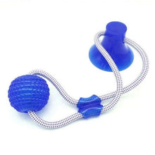 Load image into Gallery viewer, Multifunction Pet Molar Bite Dog Toys Rubber Chew Ball Cleaning Teeth Safe Elasticity Soft Puppy Suction Cup Dog Biting Toy