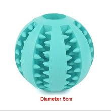 Load image into Gallery viewer, Pet Molar Bite Toys with Suction Cup Dog Rubber Chew Ball Pets Teeth Cleaning Safe Elasticity Soft Puppy Toys for Small Dogs