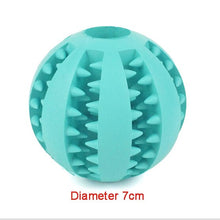 Load image into Gallery viewer, Pet Molar Bite Toys with Suction Cup Dog Rubber Chew Ball Pets Teeth Cleaning Safe Elasticity Soft Puppy Toys for Small Dogs