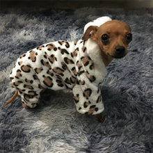 Load image into Gallery viewer, Fashion Soft Leopard print Pet Dog Clothes Coat Costume Yorkshire Chihuahua Dog Clothing Small Puppy Dog Coat