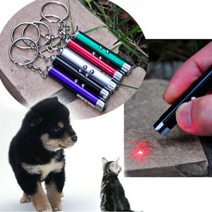 New LED Light Laser Toys Red Laser Pen Tease Cats Rods Visible Light Laserpointer Funny Interactive Goods For Pets