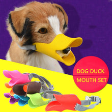 Load image into Gallery viewer, Anti-bite Masks Duck Mouth Mask Pets Accessories 1 Pc Dog Products Dog Muzzle Non-toxic Silicone Multifunction