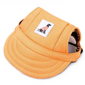 Pet Dog Cap Small Pet Summer Canvas Cap Dog Baseball Visor Hat Puppy Outdoor 8 Styles Dogs Hats Pet Supplies DOGGYZSTYLE