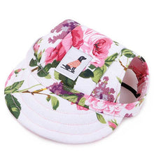 Load image into Gallery viewer, Pet Dog Cap Small Pet Summer Canvas Cap Dog Baseball Visor Hat Puppy Outdoor 8 Styles Dogs Hats Pet Supplies DOGGYZSTYLE