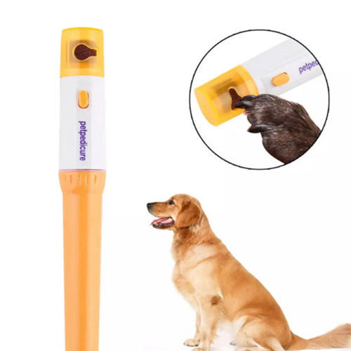 Hot Dog Accessories 2019 Newest Dog Supplies Pet Electric Pet Nail Clipper nail polisher Cute Cat Dogs Pet Claw Nail Grooming